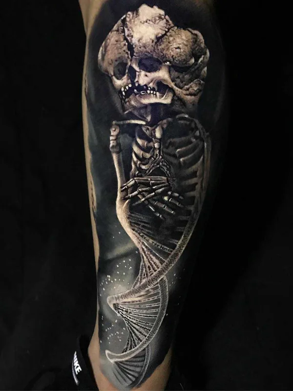 Portrait tattoo by Jacob Sheffield