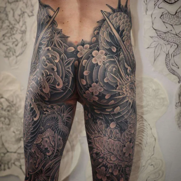 Традиционная tattoo by Johan Svahn in Malmö