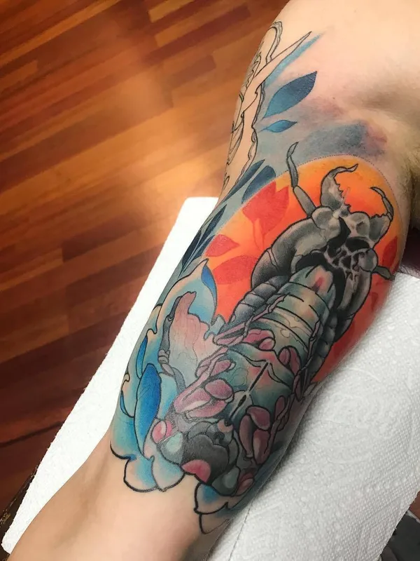 color illustrative татуировка на forearm #22985 | Тату мастер Carolyn Elaine