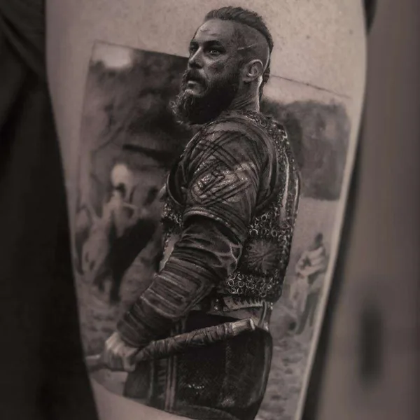 Author's Style tattoo by Inal Bersekov in New York City