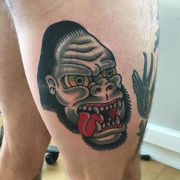 Традиционная tattoo by Filip Henningsson in Umeå