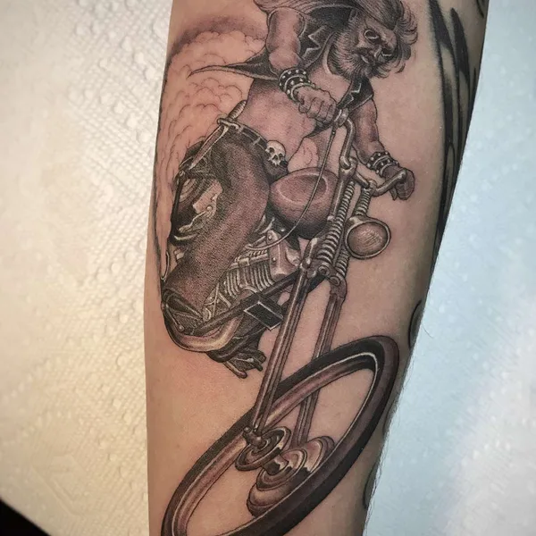 Author's Style tattoo by Ben Grillo