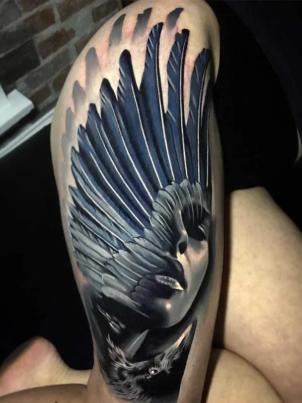 Portrait tattoo by Jacob Sheffield