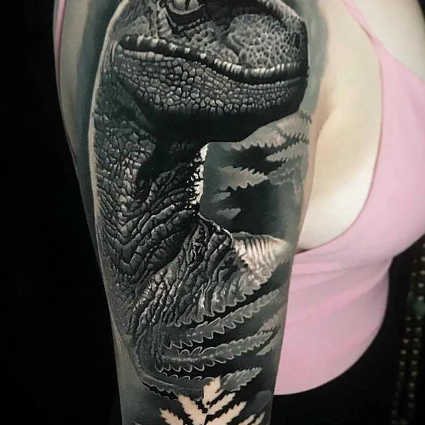 Portrait tattoo by Jacob Sheffield