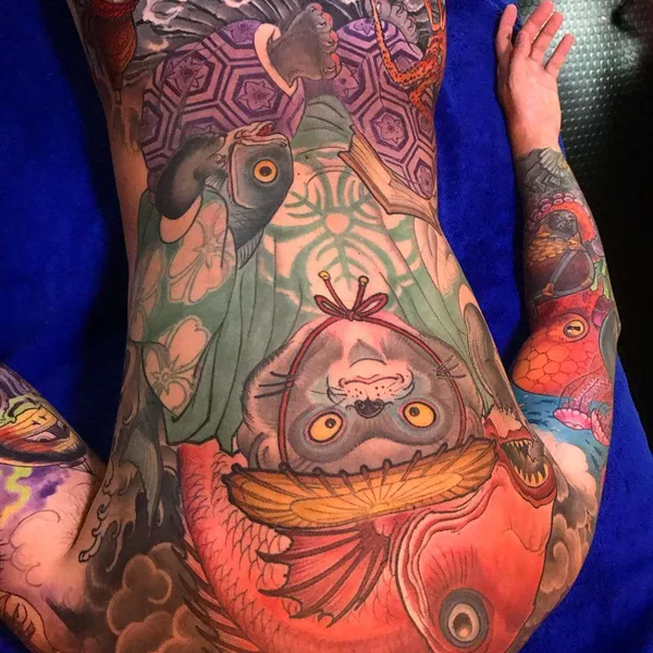 Traditional tattoo by Jee Sayalero
