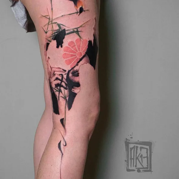 Author's Style tattoo by Artem Korobov in Tel Aviv - Jaffa