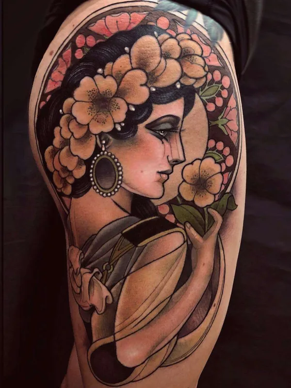 Author's Style tattoo by Chris Green in Manchester