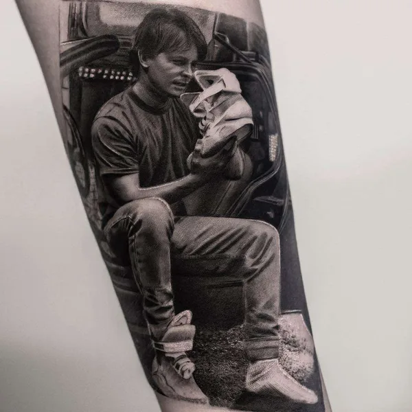 Author's Style tattoo by Inal Bersekov in New York City