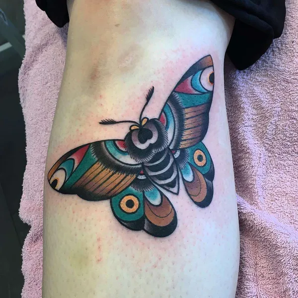 Традиционная tattoo by Filip Henningsson in Umeå