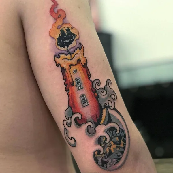 Author's Style tattoo by Dima Inmirrioi in Moscow
