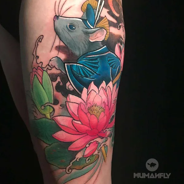 Traditional tattoo by Jee Sayalero