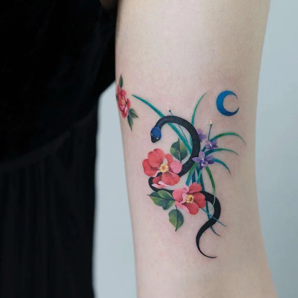 Author's Style tattoo by Zihee in Seoul