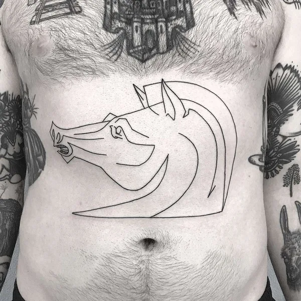 Author's Style tattoo by Caleb Kilby in London
