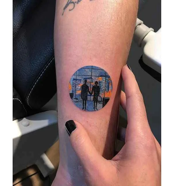 color illustrative tatuaje en forearm #150 | Tatuador Eva Krbdk