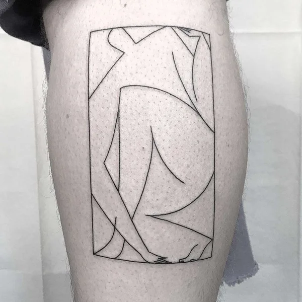 Author's Style tattoo by Caleb Kilby in London