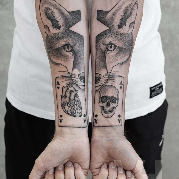Author's Style tattoo by Valentin Hirsch in Berlin
