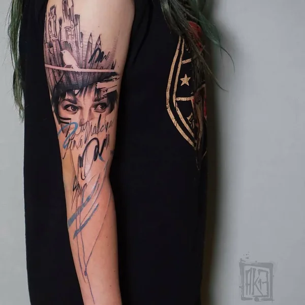 Author's Style tattoo by Artem Korobov in Tel Aviv - Jaffa