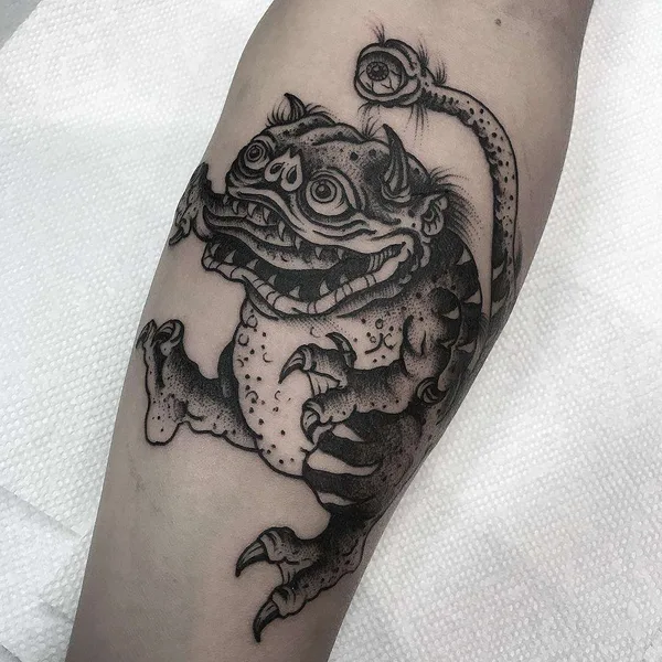 Dotwork tattoo by Henbo Henning