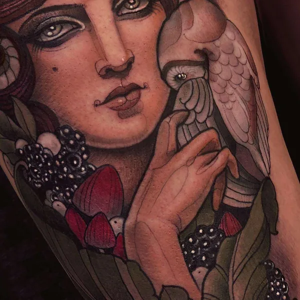 Author's Style tattoo by Chris Green in Manchester