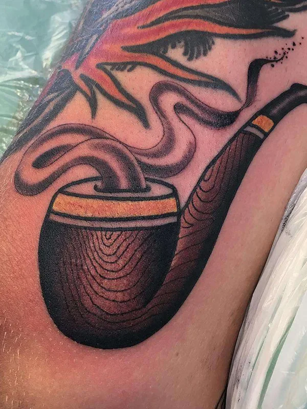 color traditional татуировка на forearm #21476 | Тату мастер Filip Henningsson