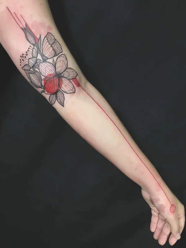 color linework Tatuagem em forearm #21269 | Tatuador Ronan Duarte