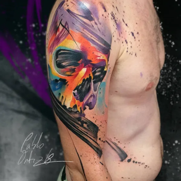 Author's Style tattoo by Pablo Ortiz in Toledo