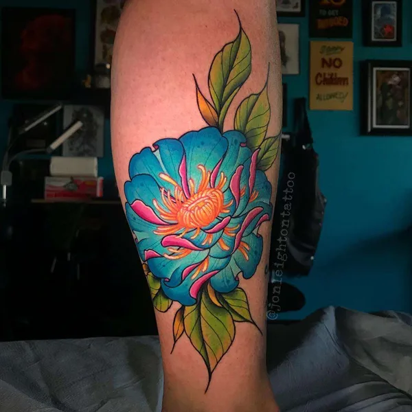 Авторская tattoo by Jon Leighton
