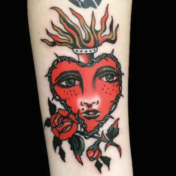 Old School tattoo by Chingy Fringe