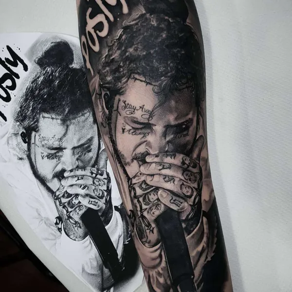 Author's Style tattoo by Nick Imms