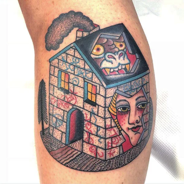 Author's Style tattoo by Mario Teide in London
