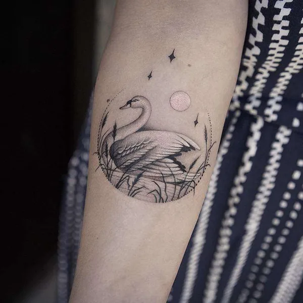 Author's Style tattoo by Lazer Liz in New York City