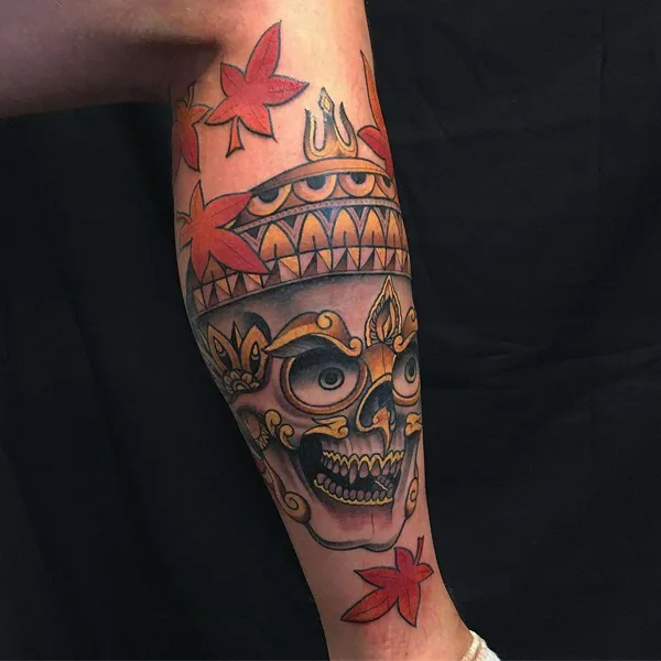 Традиционная tattoo by Filip Henningsson in Umeå