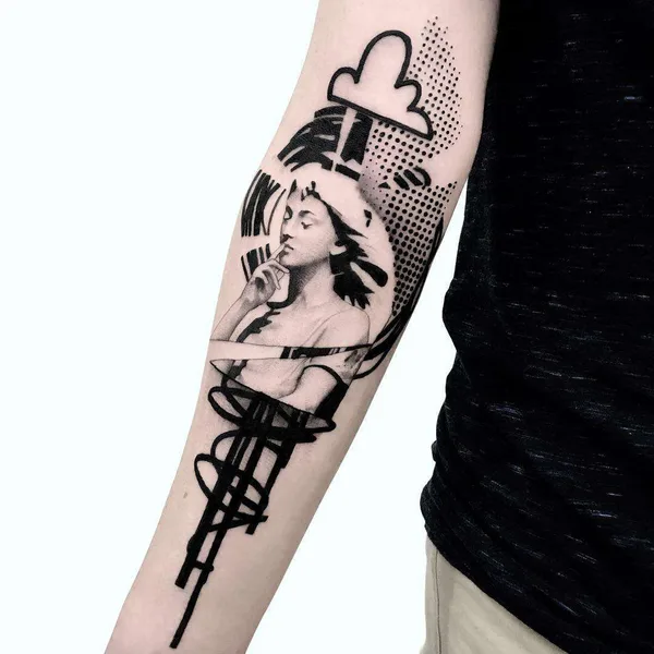 Author's Style tattoo by Caio Miguel