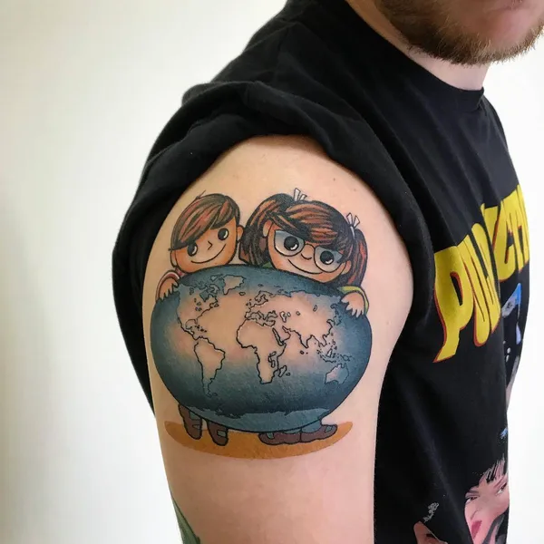 Author's Style tattoo by Dima Inmirrioi in Moscow