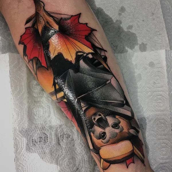 Нео традиционная tattoo by Александр Акулов in Helsinki