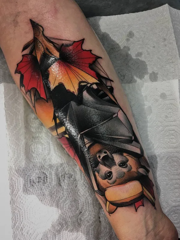 Нео традиционная tattoo by Александр Акулов in Helsinki
