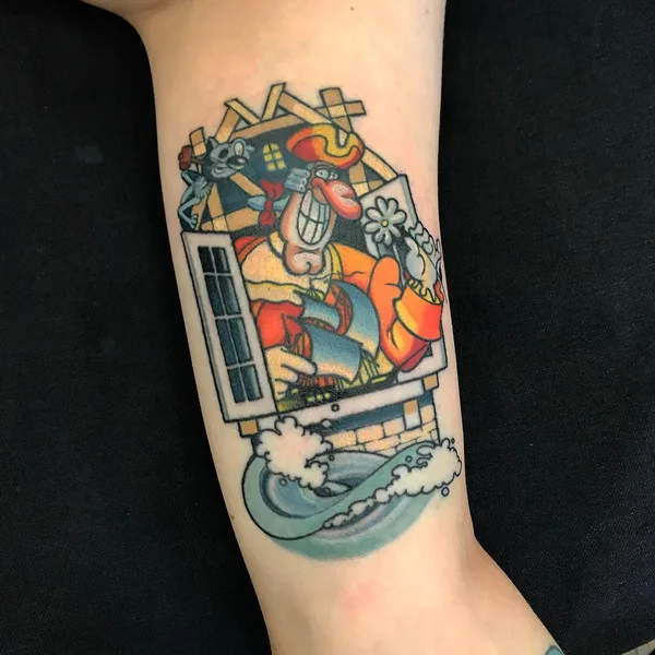 Author's Style tattoo by Dima Inmirrioi in Moscow
