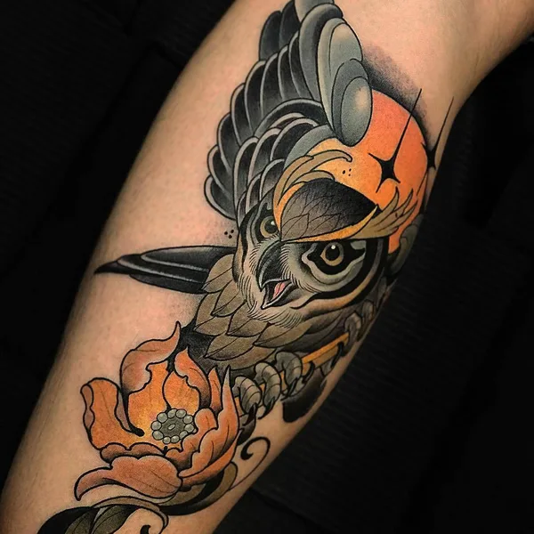 Авторская tattoo by Guindero