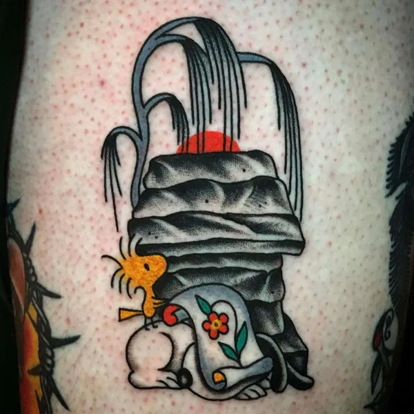 Old School tattoo by Britney Goodman