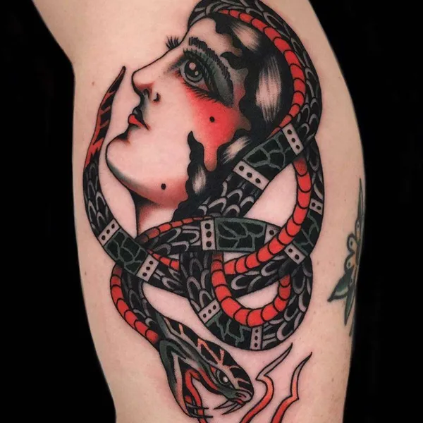 Old School tattoo by Chingy Fringe