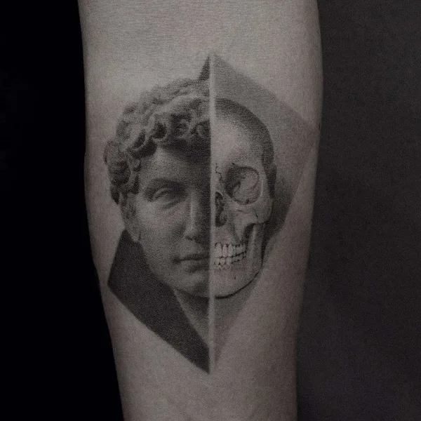 Dotwork tattoo by Cold Gray