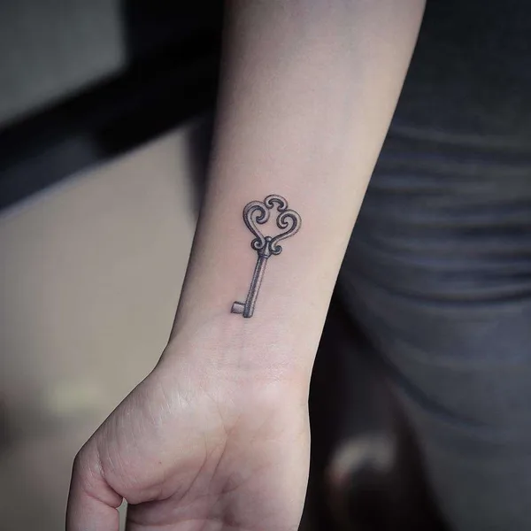 Author's Style tattoo by Lazer Liz in New York City