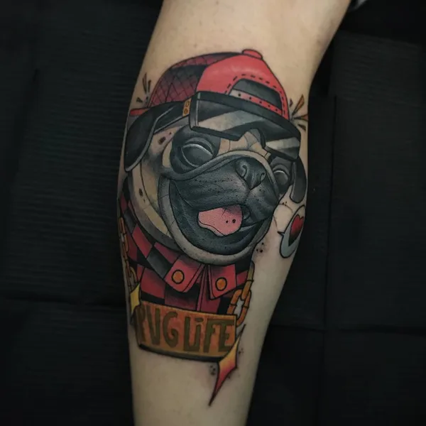 Авторская tattoo by Guindero