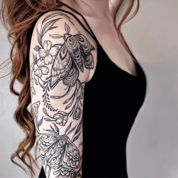 Author's Style tattoo by Nomi Chi in Vancouver