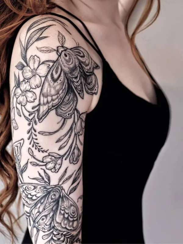 Author's Style tattoo by Nomi Chi in Vancouver
