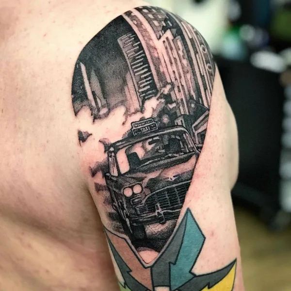 Author's Style tattoo by Dima Inmirrioi in Moscow