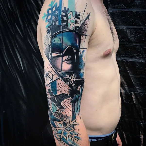 Author's Style tattoo by Tom Petucco in London