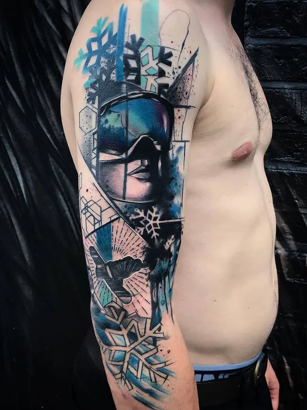 Author's Style tattoo by Tom Petucco in London