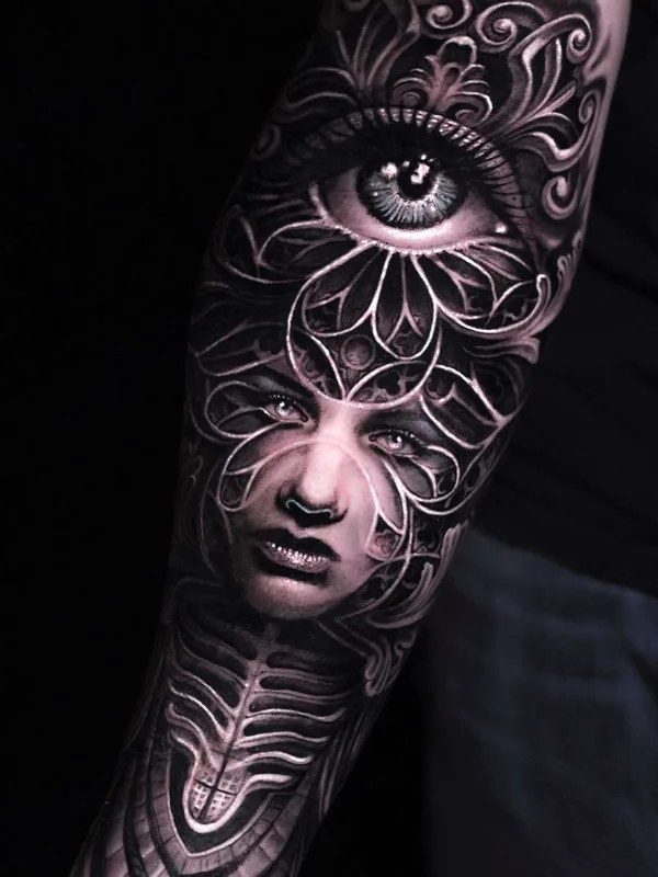 black and grey realism татуировка на forearm #22487 | Тату мастер Mumia