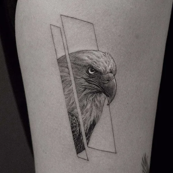 Dotwork tattoo by Cold Gray